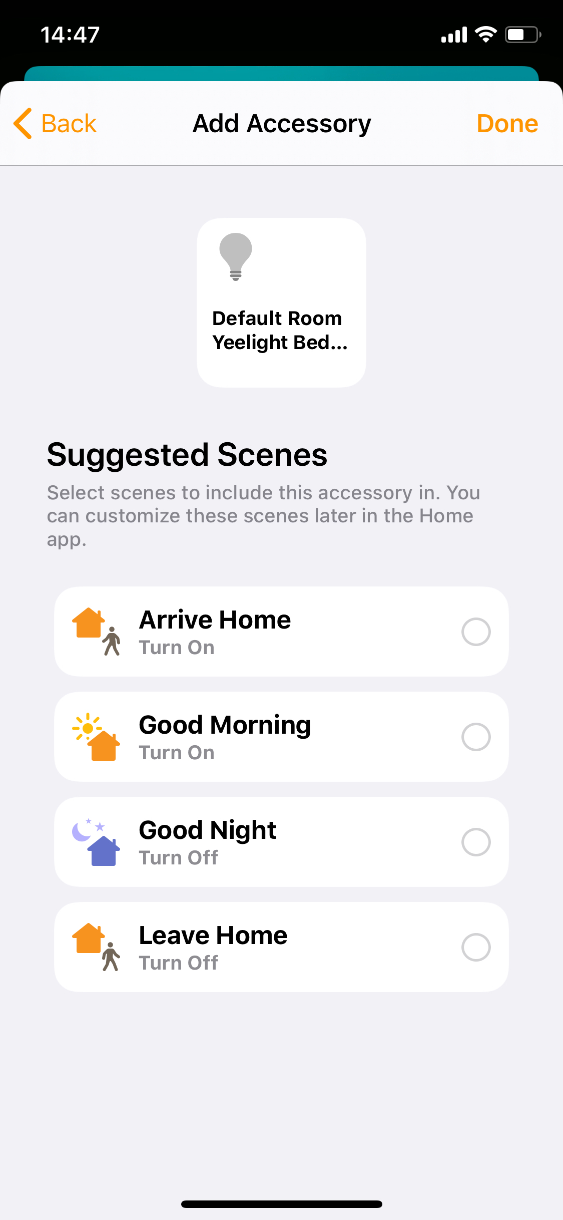 FAQ | How to connect Yeelight devices to HomeKit? | Step 03