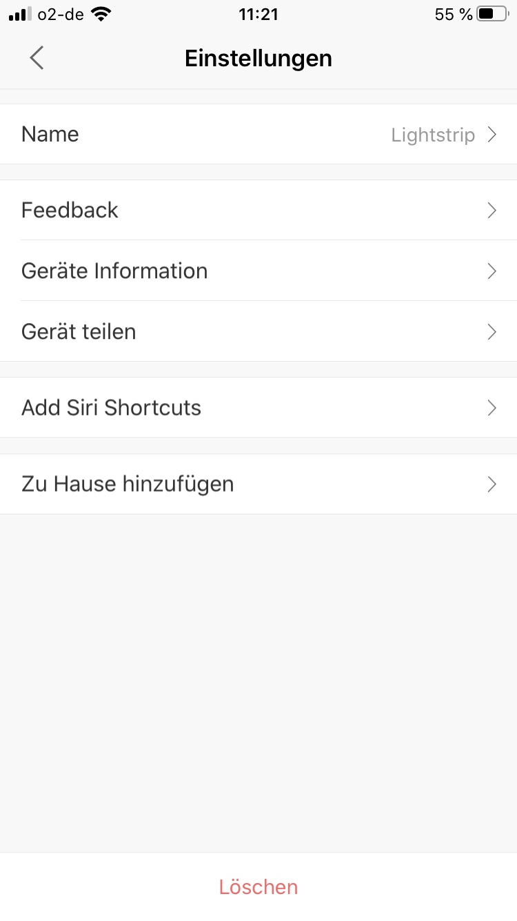 FAQ | Siri Shortcut | App-Funktionen | Schritt 03